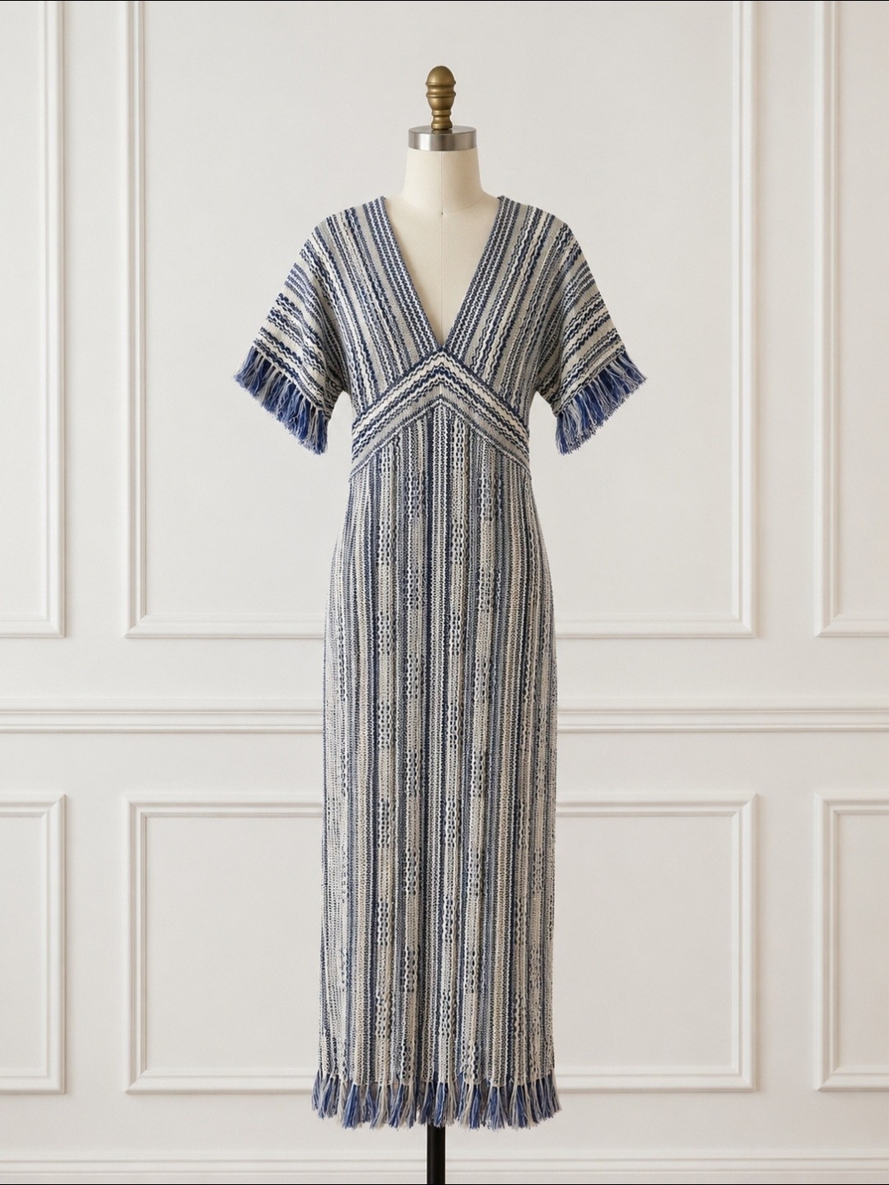 Tory Burch Fringe Maxi Dress